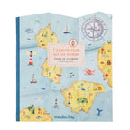 Box with 6 Coloring Books & Stickers - Explorer Theme
