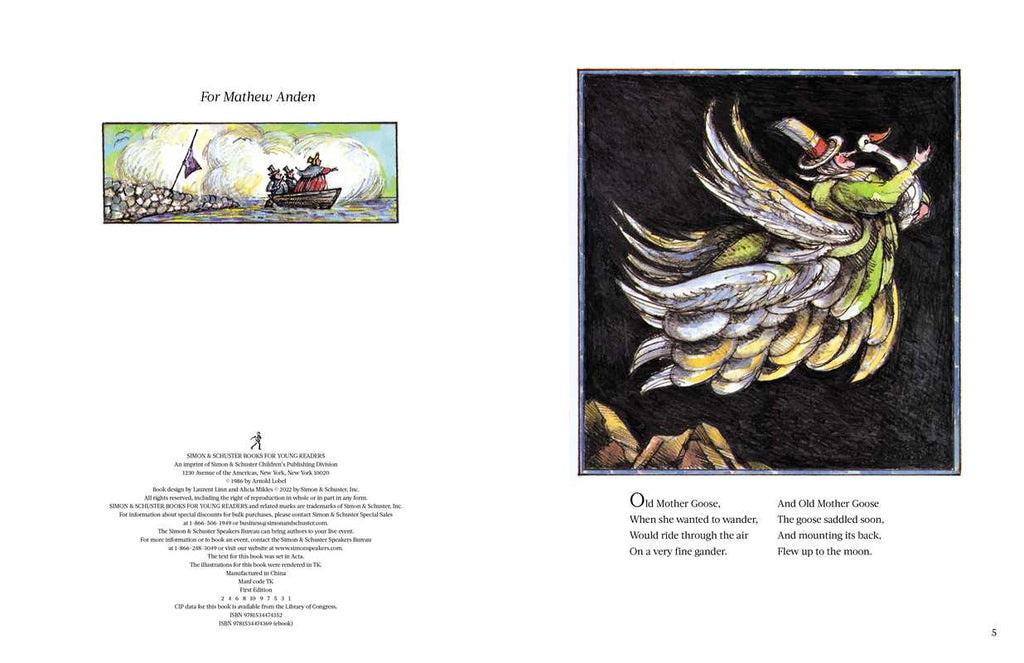 Arnold Lobel Book of Mother Goose by Arnold Lobel