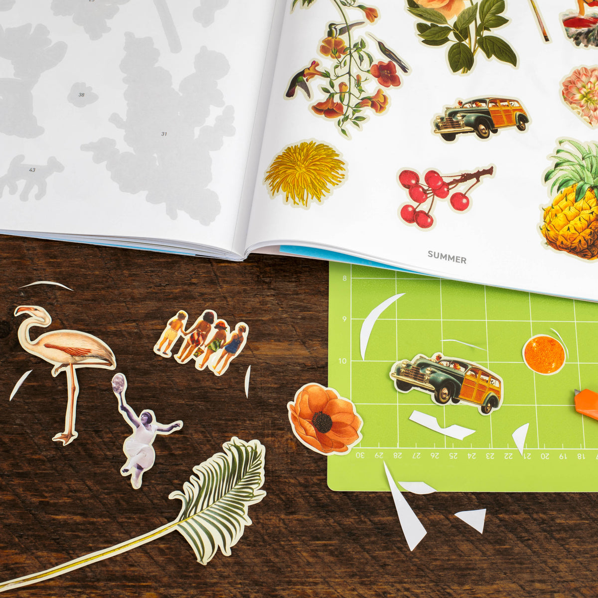 Four Seasons Collage Kit
