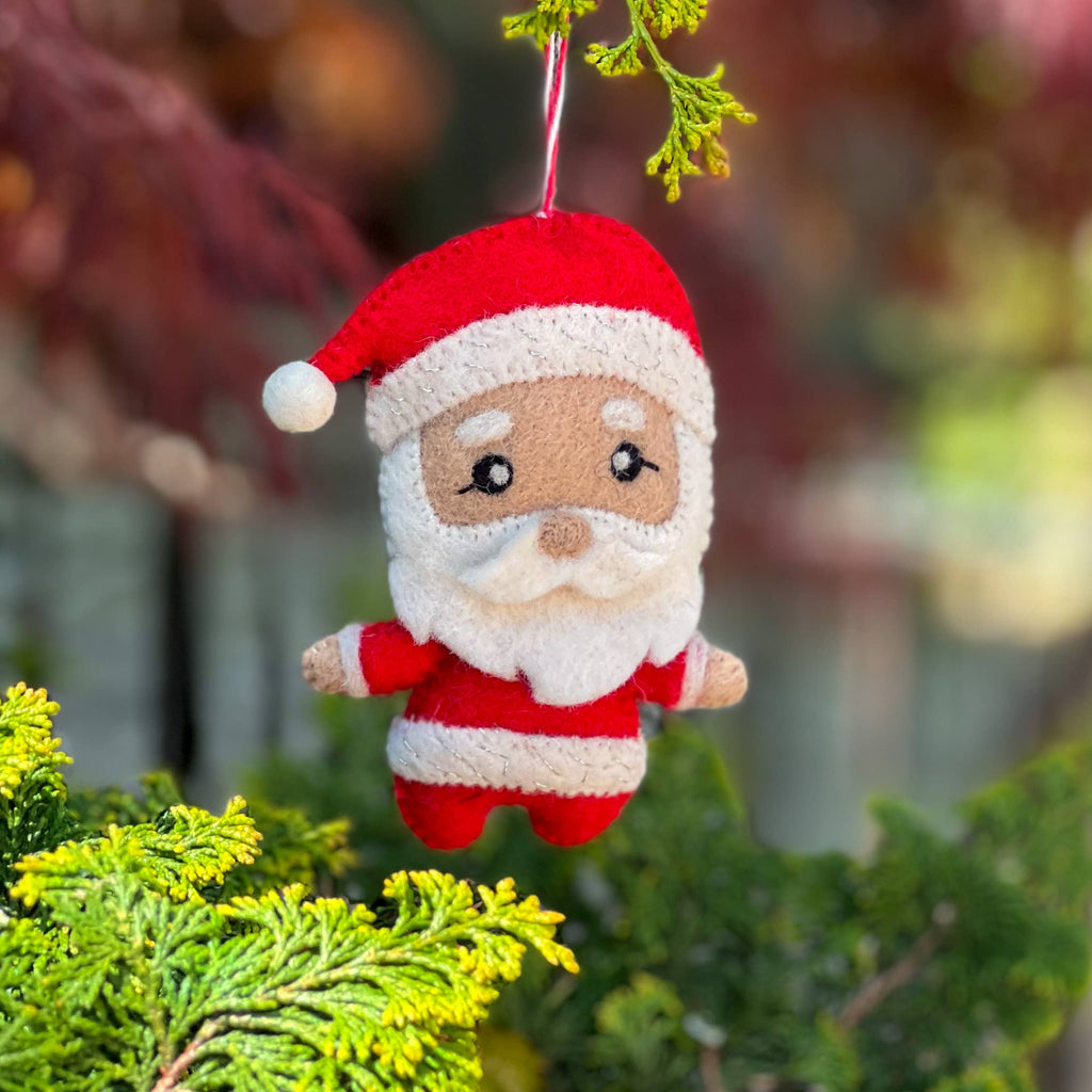 Felt Ornament Santa Claus