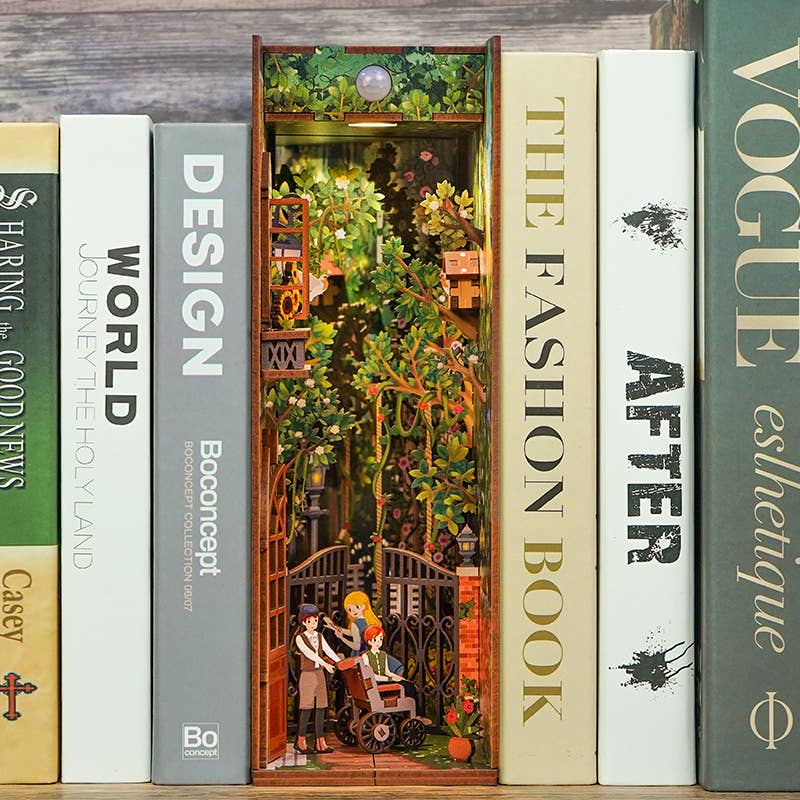DIY Book Nook Kit: Secret Garden