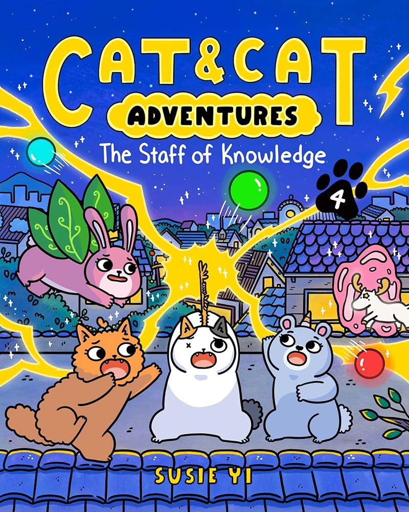 Cat & Cat Adventures: The Staff of Knowledge (Cat & Cat Adventures, 4) cover image