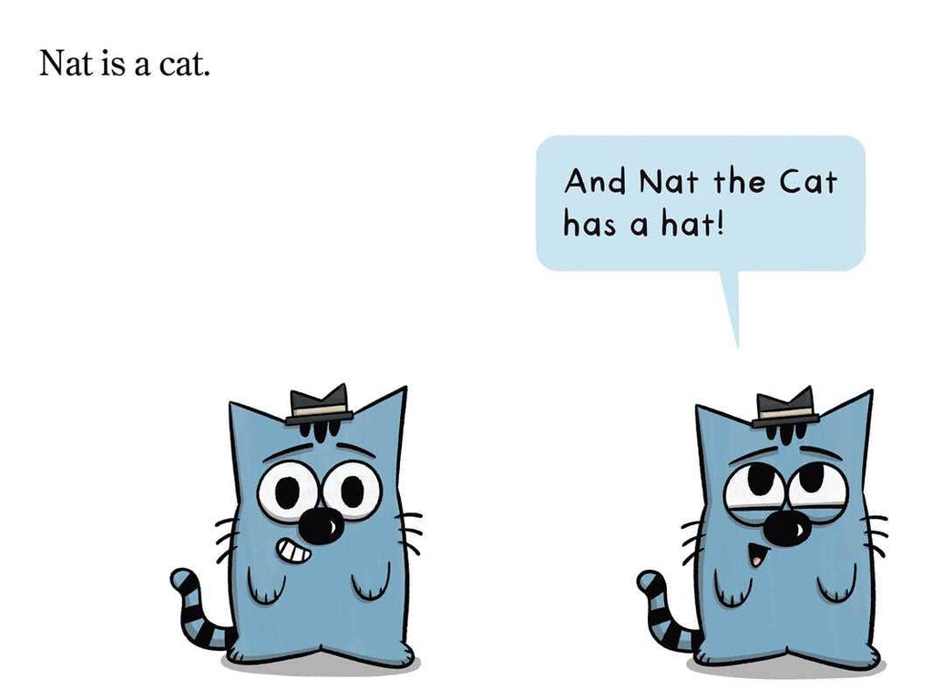 Nat the Cat Has a Hat by Jarrett Lerner