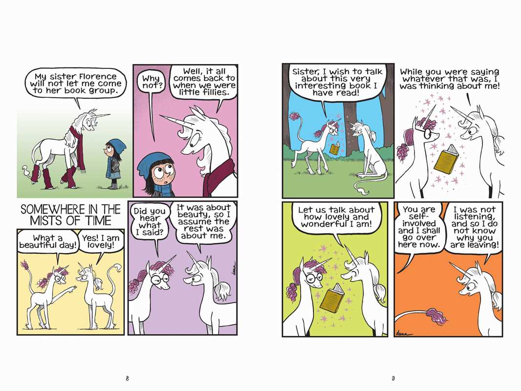 Unicorn Book Club by Dana  Simpson