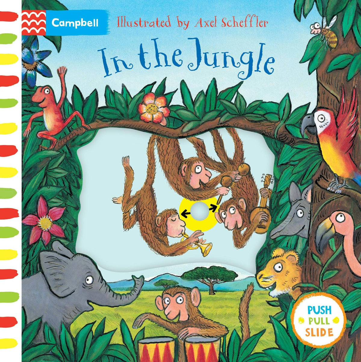 In The Jungle: A Push, Pull, Slide Book