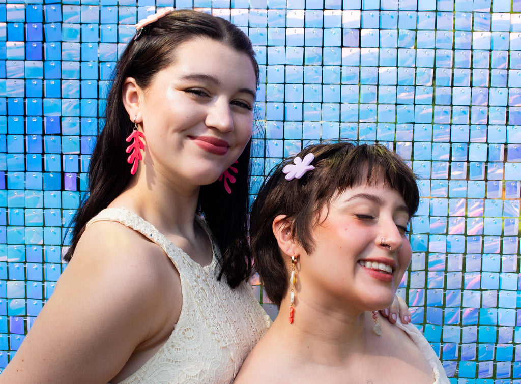 Happy as a Clam Beach Earrings