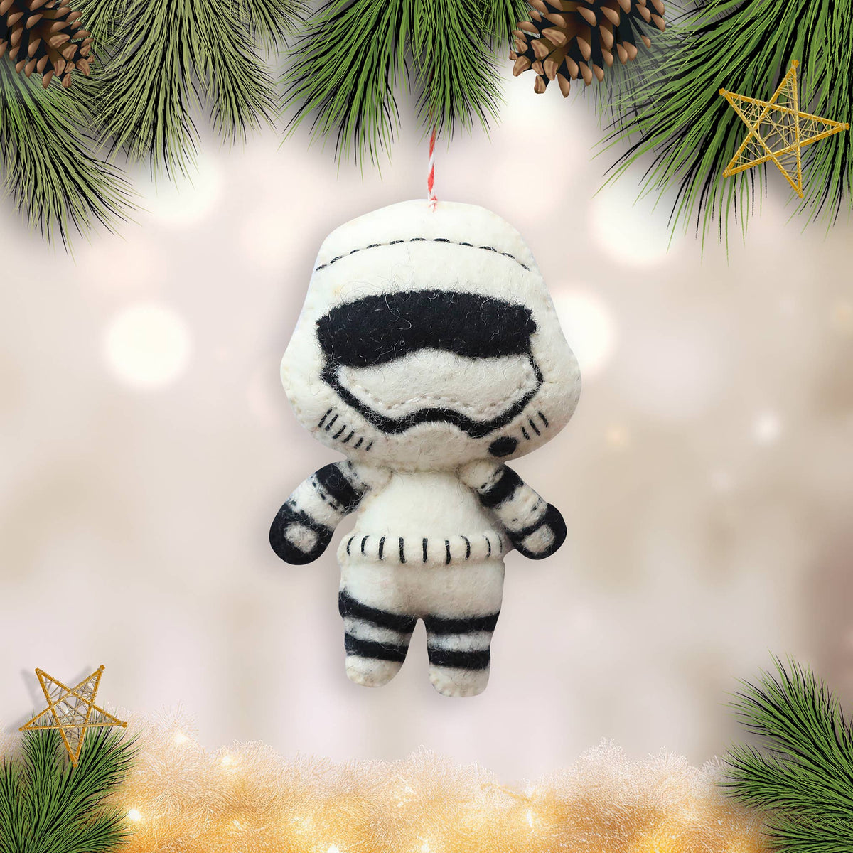 Felt Ornament Space Trooper