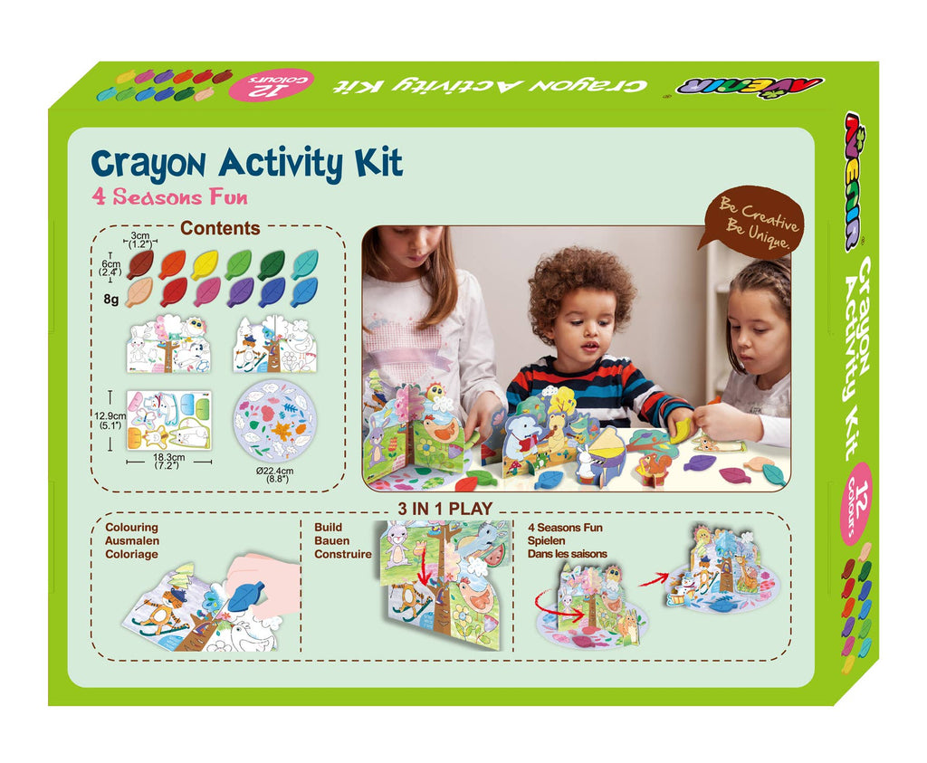 Avenir - Crayon Activity Kit INTO THE SEASONS
