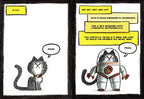 First Cat in Space Ate Pizza, The : hardcover