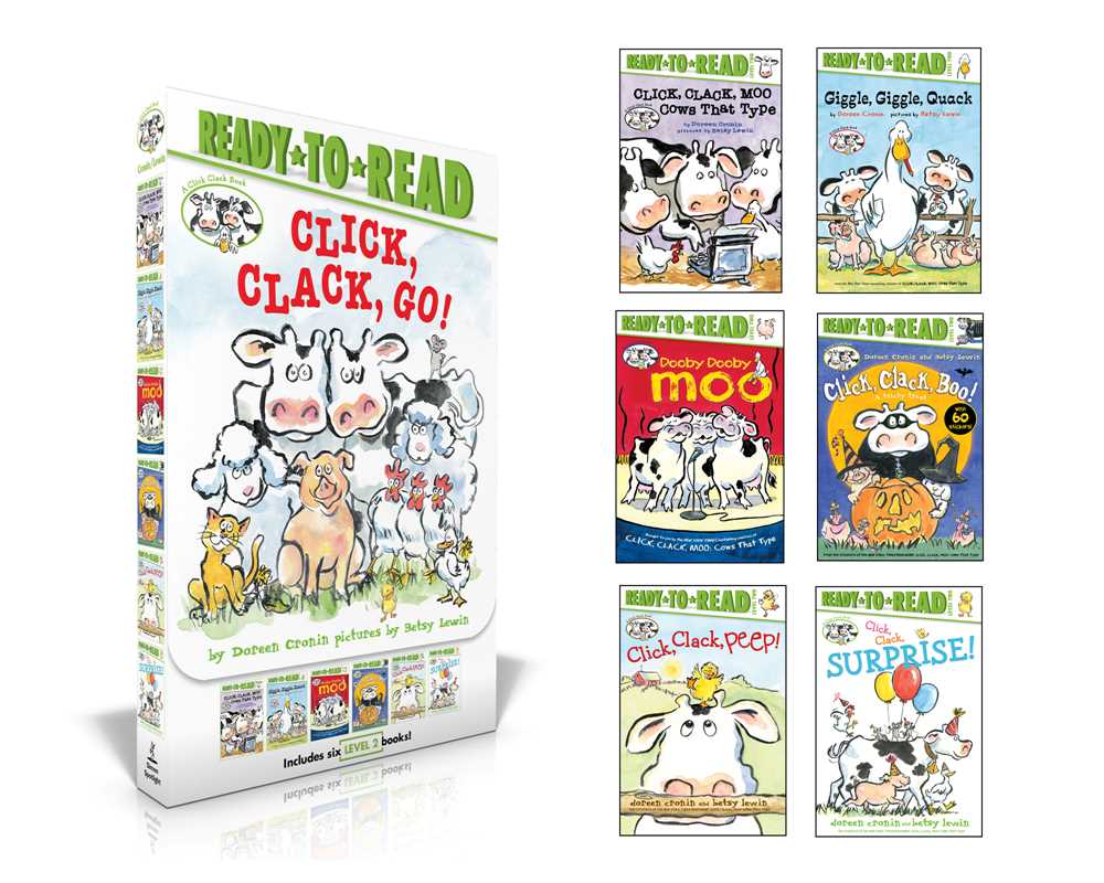 Click, Clack, Go! (Boxed Set) by Doreen   Cronin