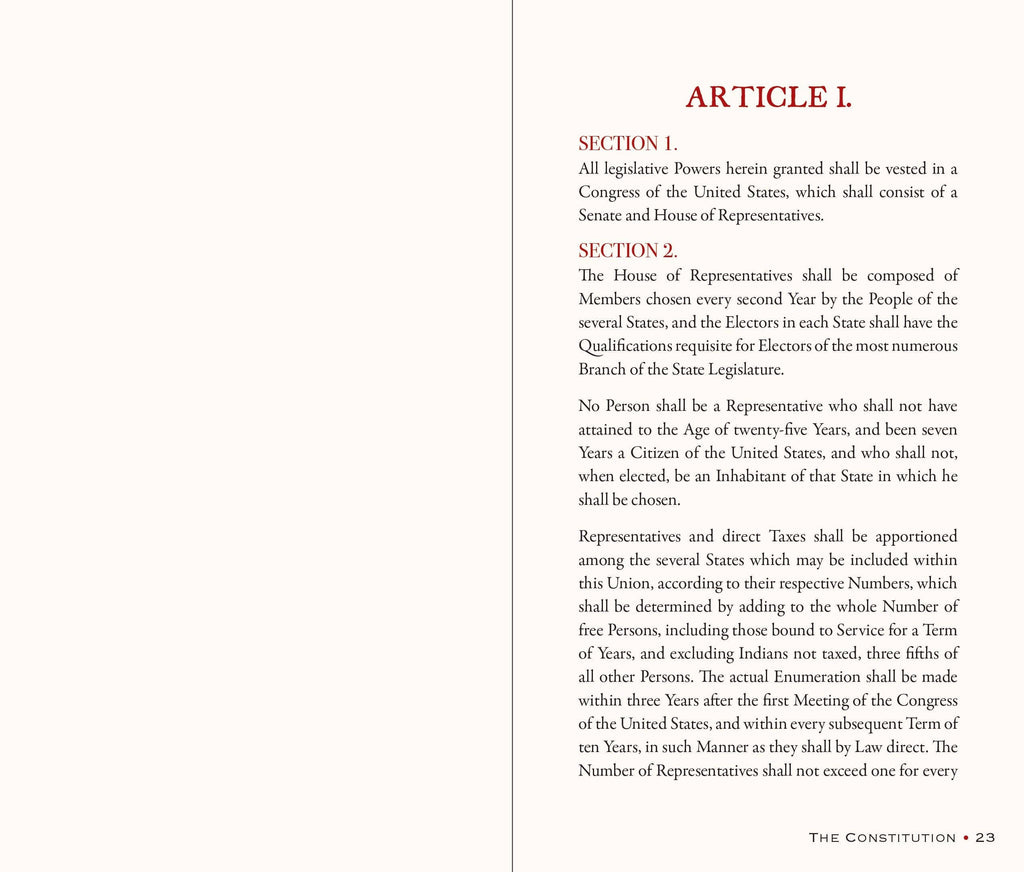 The Constitution of the United States of America