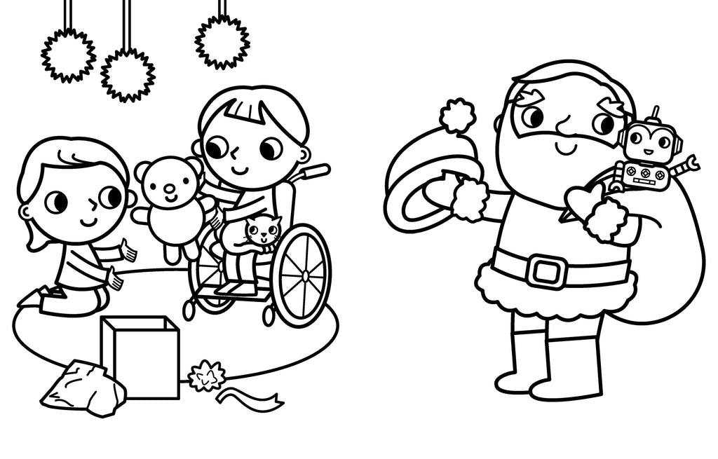 My Busy Christmas Coloring Book