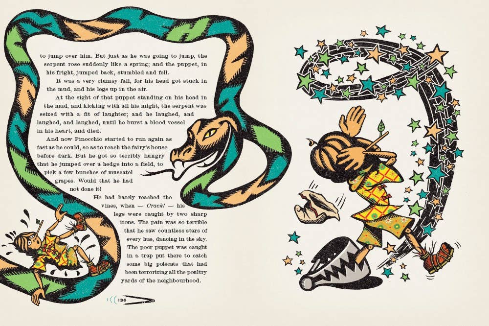 Adventures of Pinocchio: MinaLima Edition by Carlo Collodi