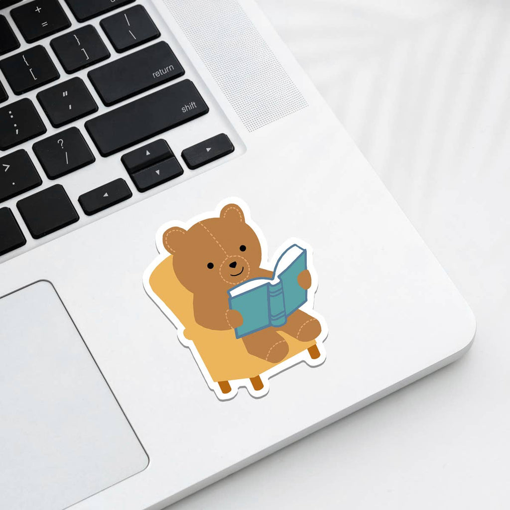 Reading Bear, Bookstore - Bookish Sticker