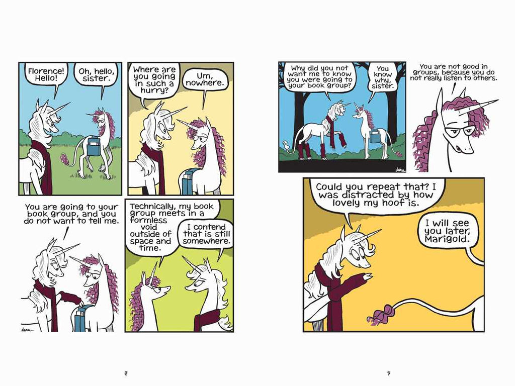 Unicorn Book Club by Dana  Simpson