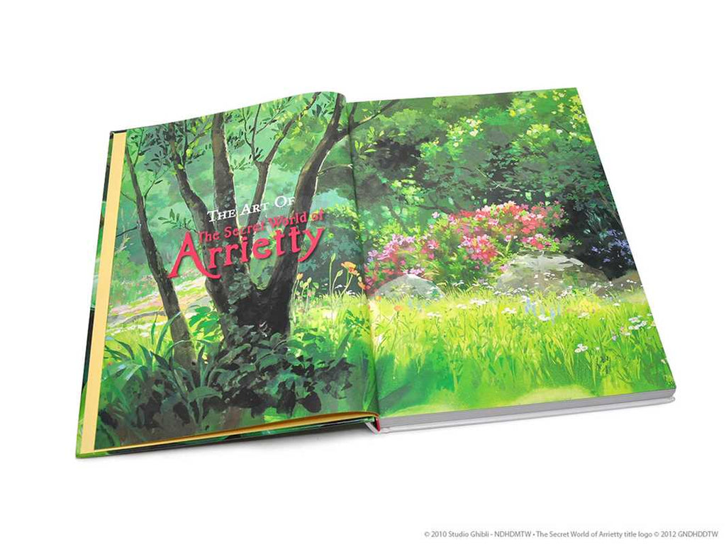 Art of The Secret World of Arrietty by Hiromasa Yonebayashi