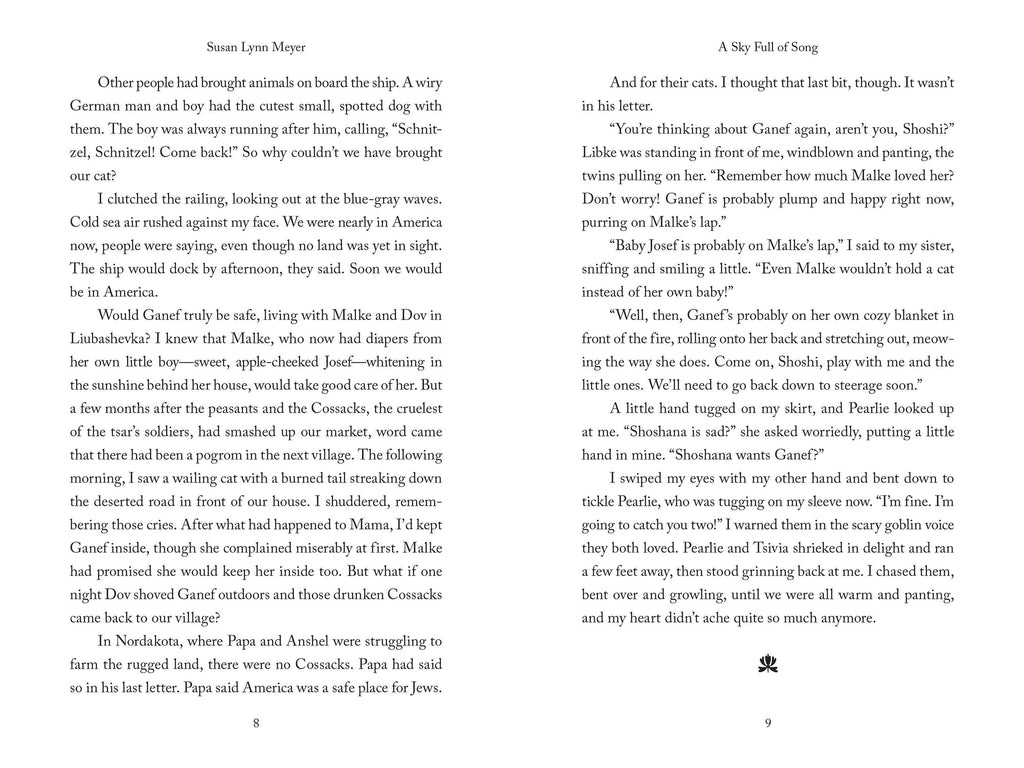 A Sky Full of Song by Susan Lynn Meyer
