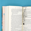 Spider Web Die Cut Bookmark