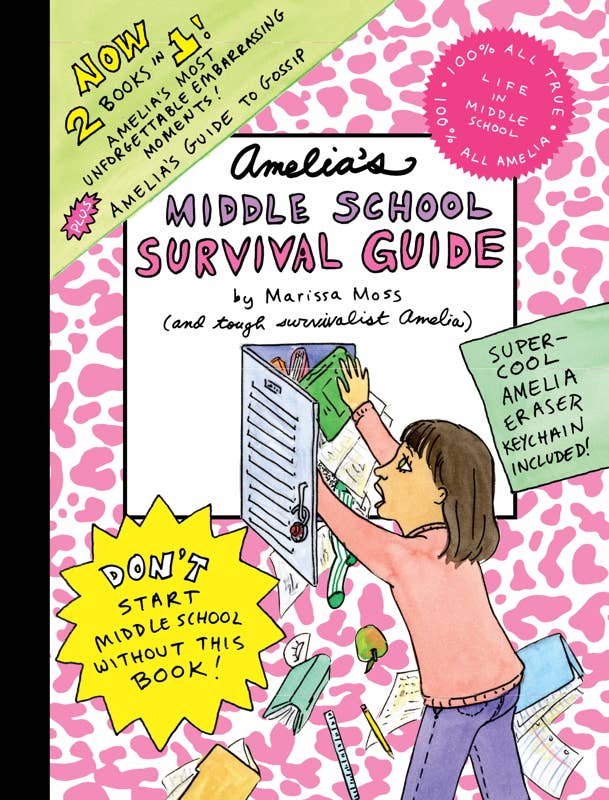 Amelia's Middle School Survival Guide by Marissa Moss