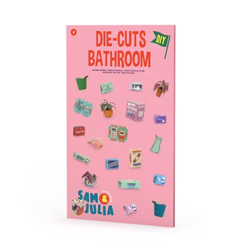 Die-Cut Prints BATHROOM