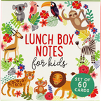 Lunch Box Notes for Kids (Set of 60 Cards)