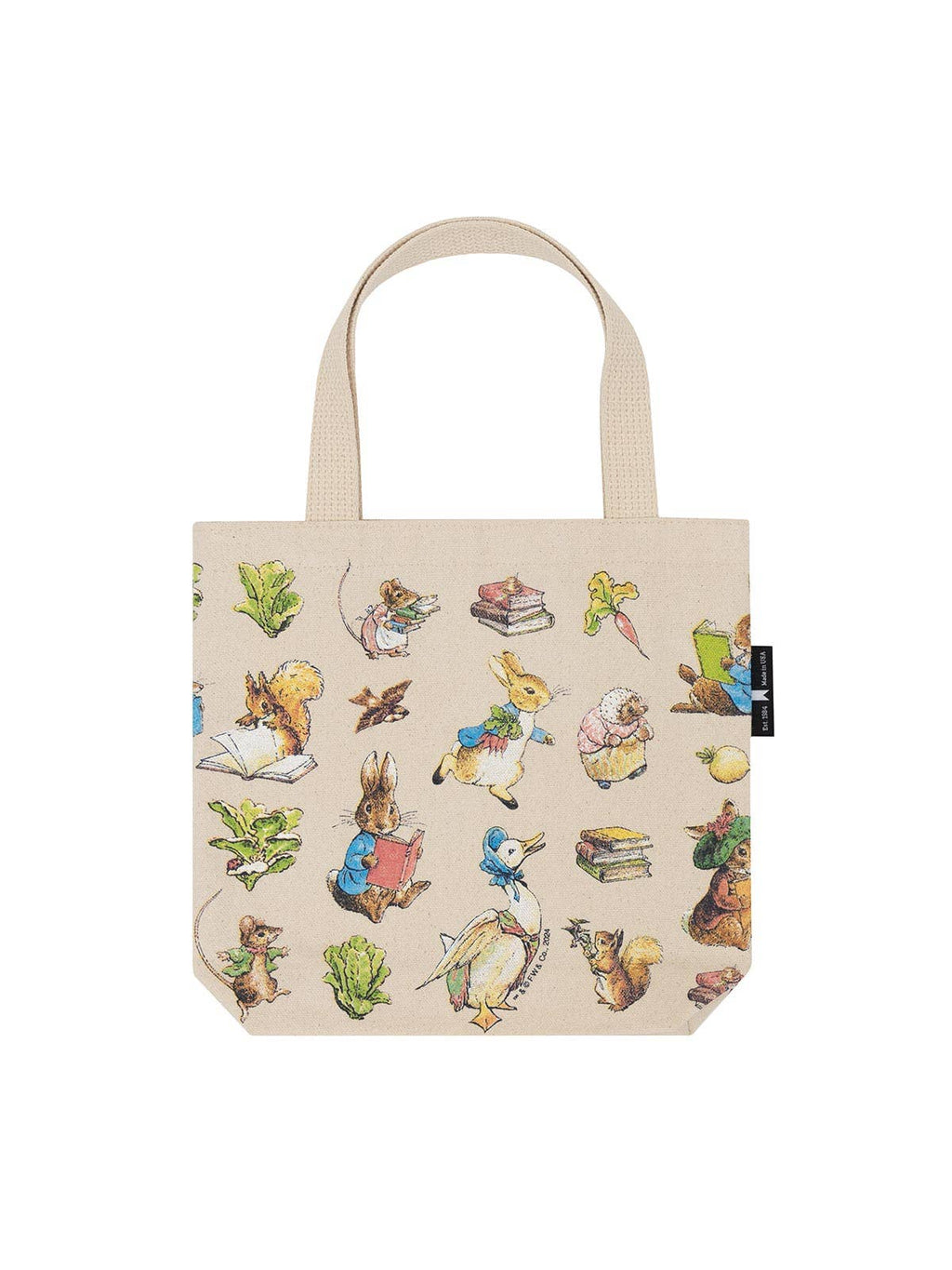 Peter Rabbit Pattern Mini Tote