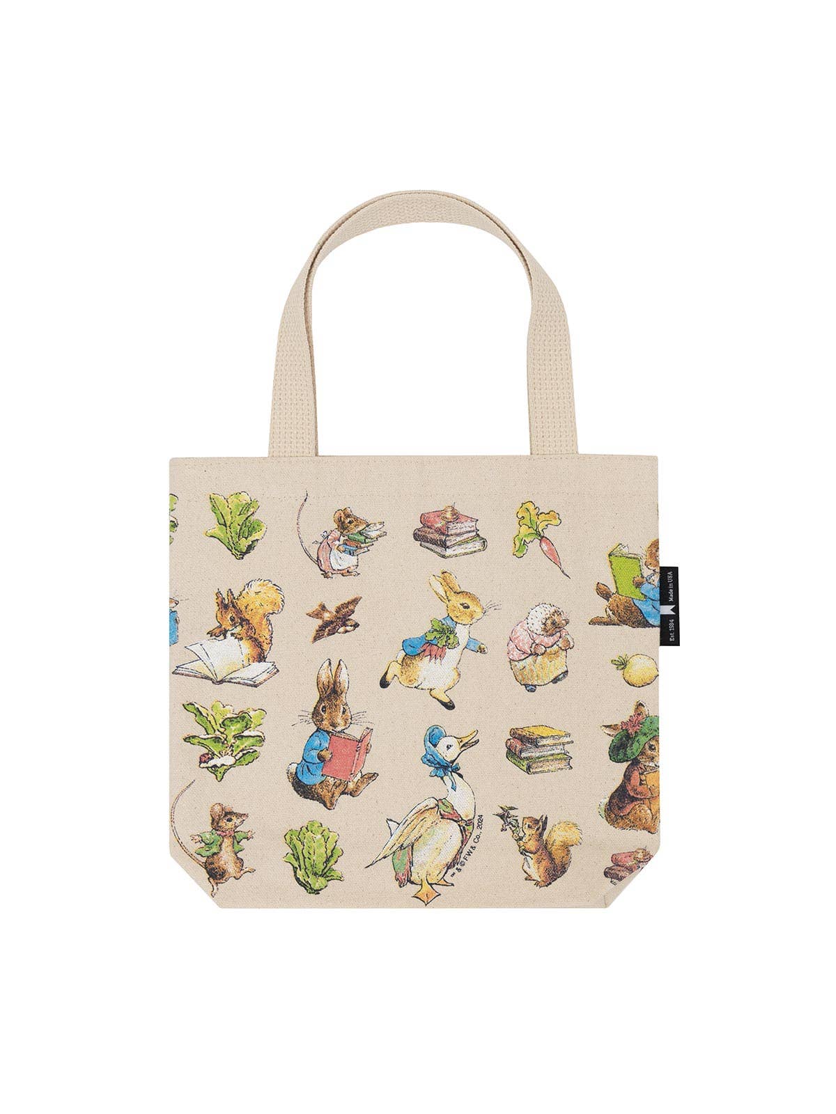Peter Rabbit Pattern Mini Tote