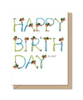 A2/4.25" x 5.5" | Birthday Greeting Card | Lowly Birthday