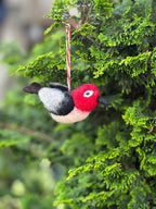 Felt Ornament Woodpecker