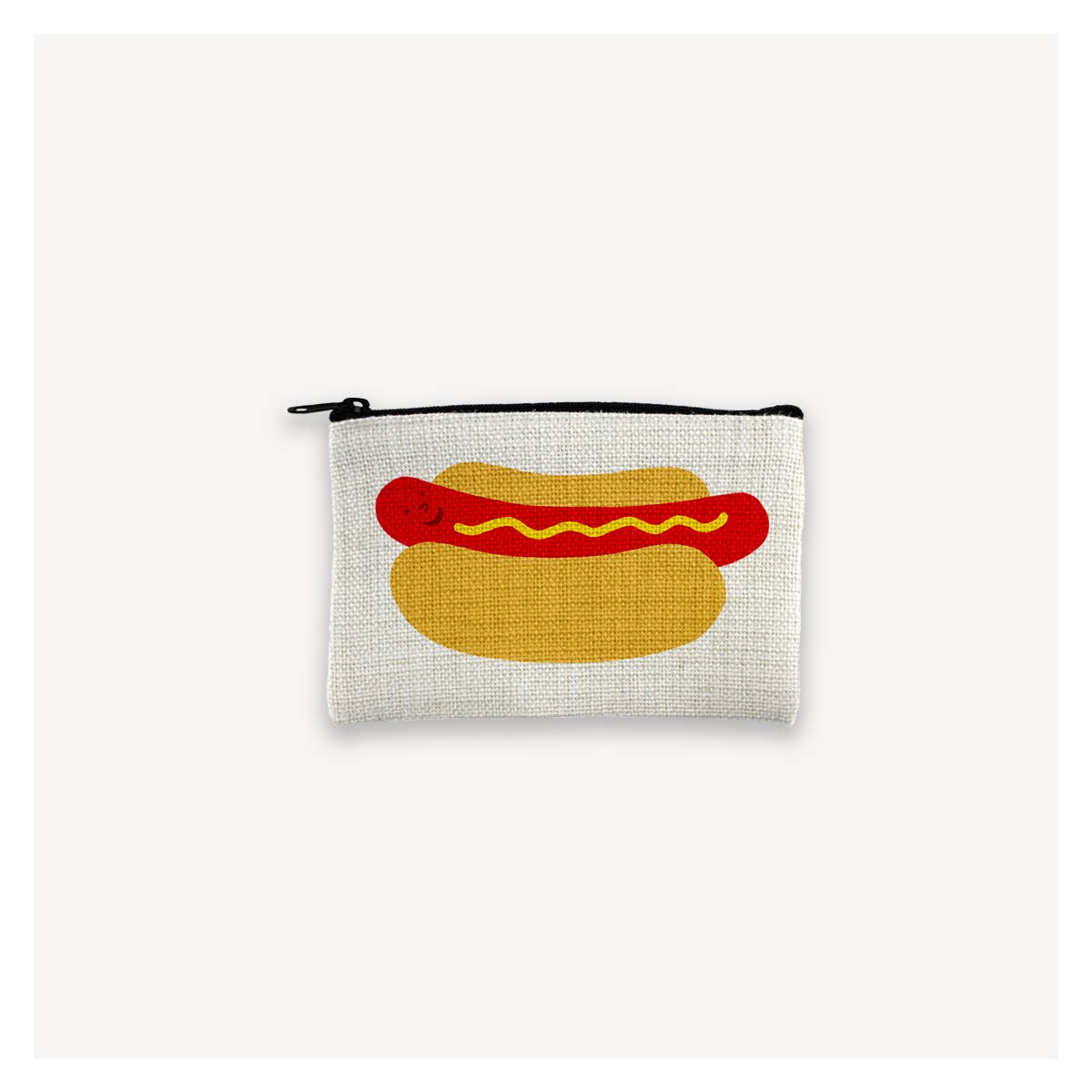 Hot Dog - Small Zip Pouch