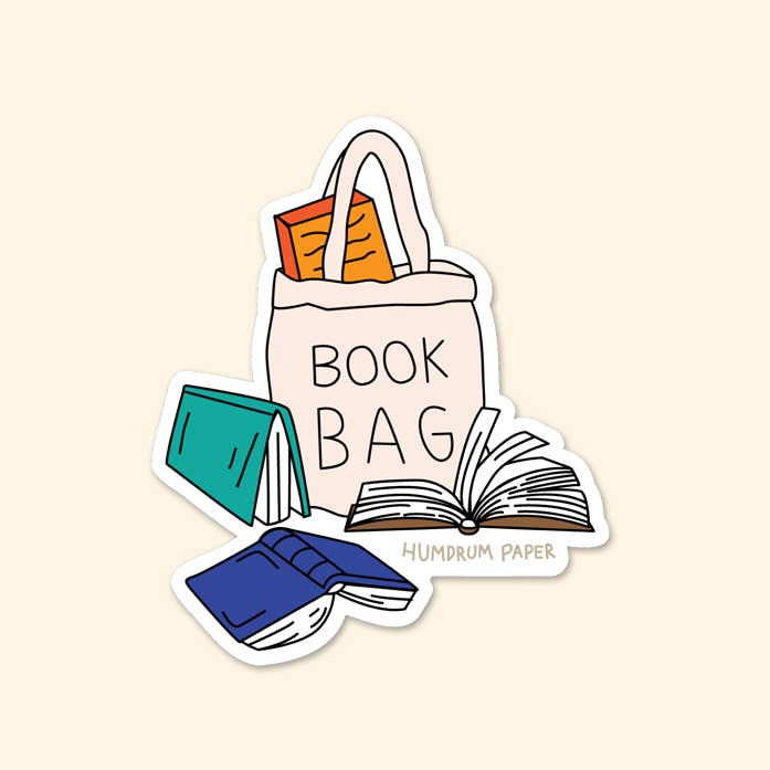 Book Bag Sticker