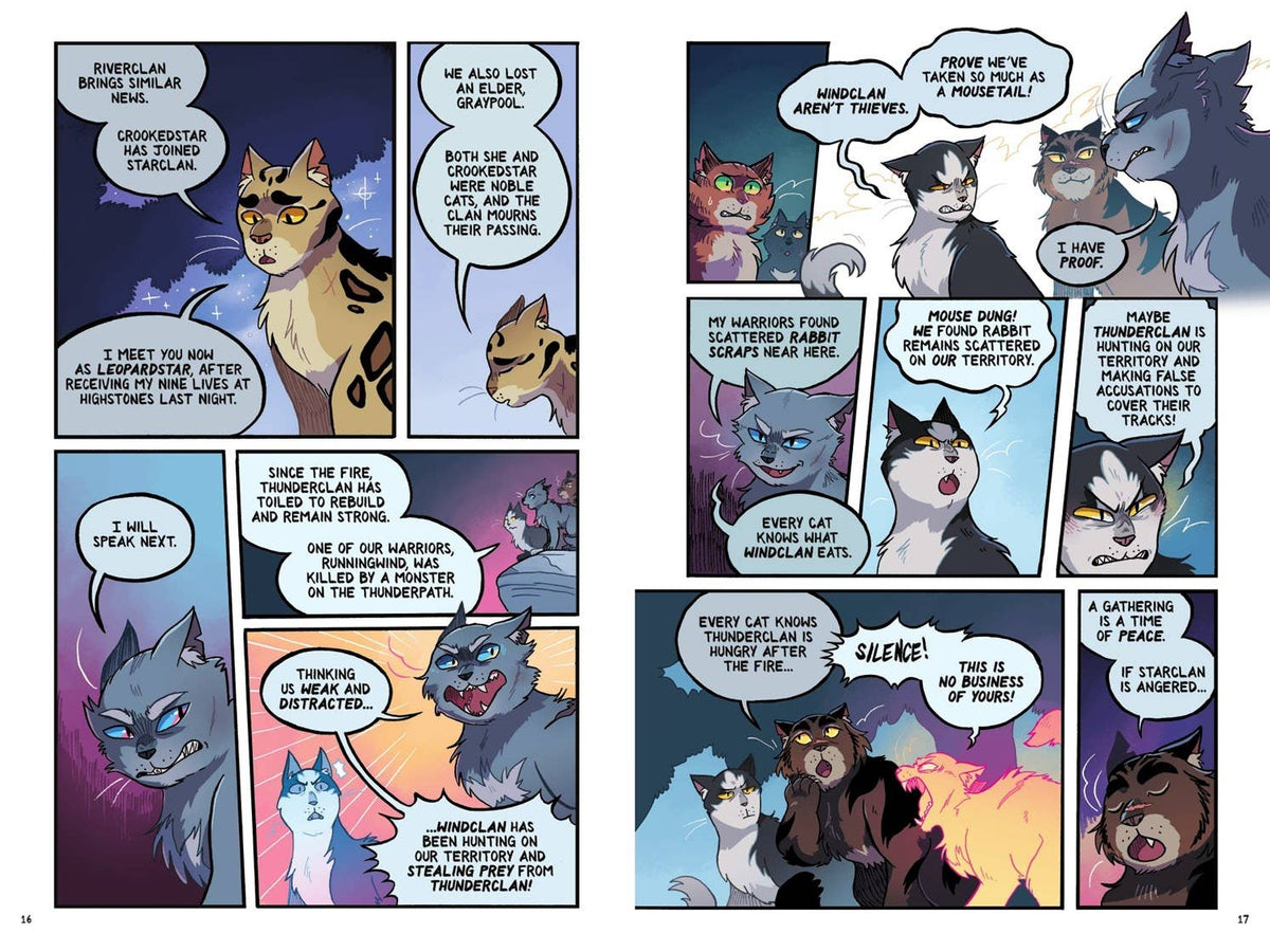 Warriors Graphic Novel: The Prophecies Begin #3