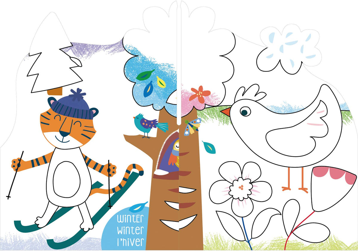 Avenir - Crayon Activity Kit INTO THE SEASONS