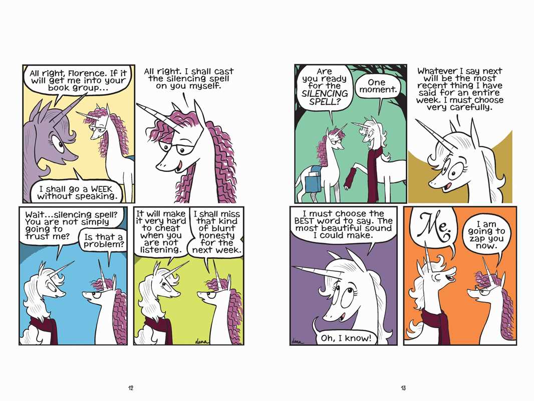 Unicorn Book Club by Dana  Simpson