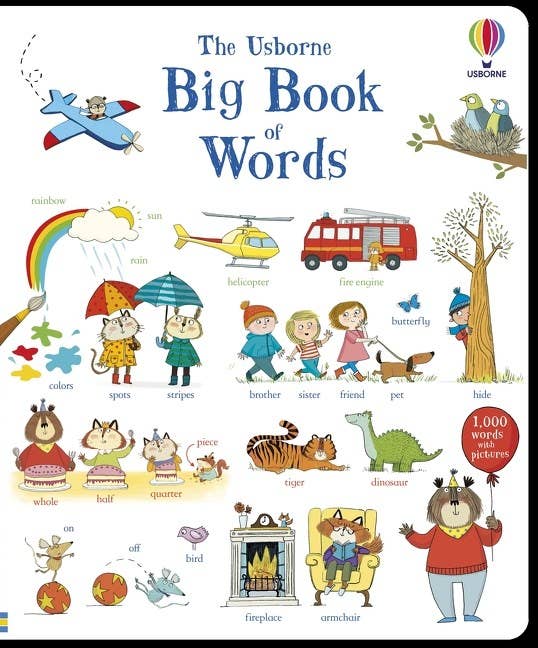 Big Book Of Words : Usborne