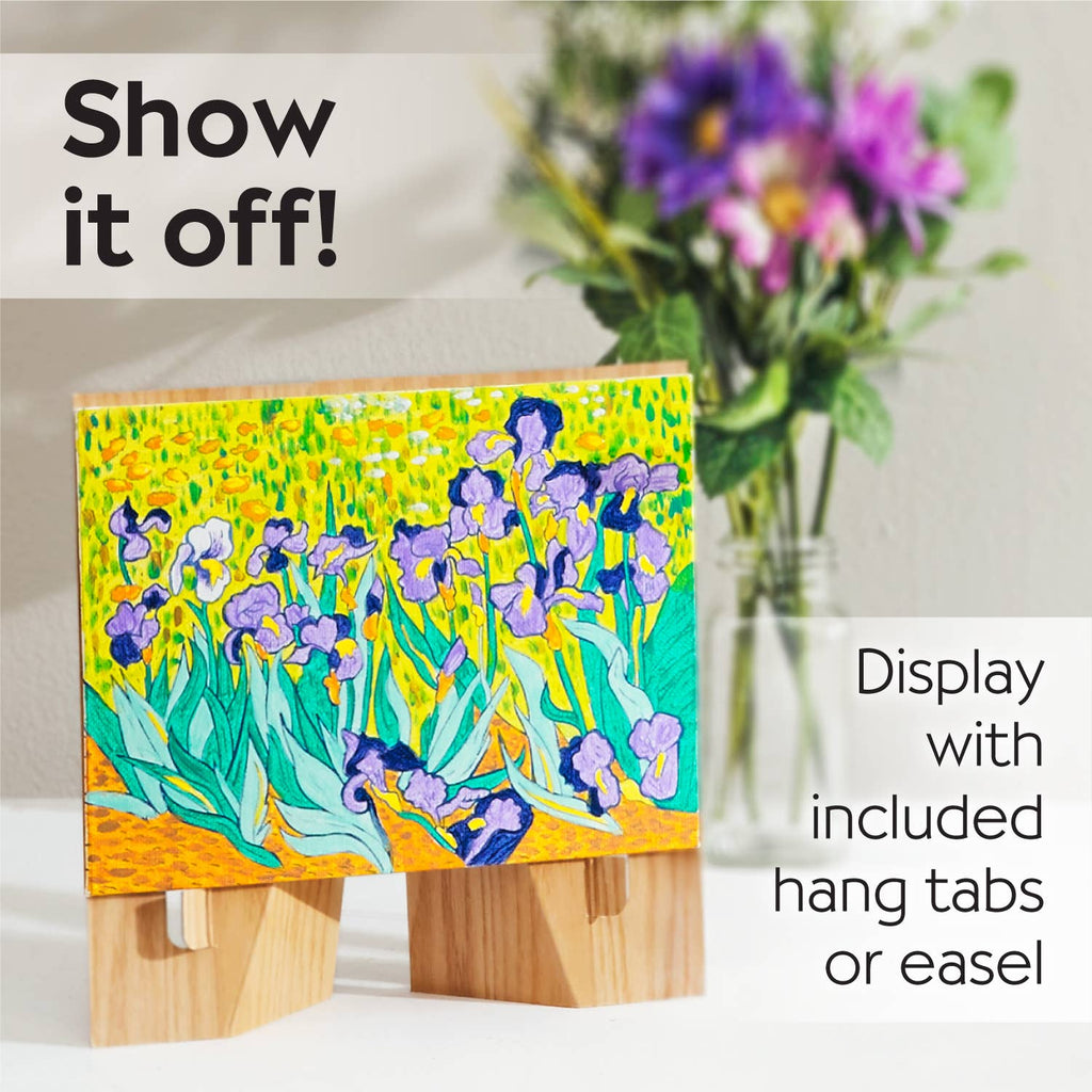 Paint by Number Museum Series – Irises