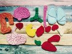 Anatomy board - felt board with 15 organ pieces - learning board - Medical Play Set - human body - busy board - quiet book page - activity