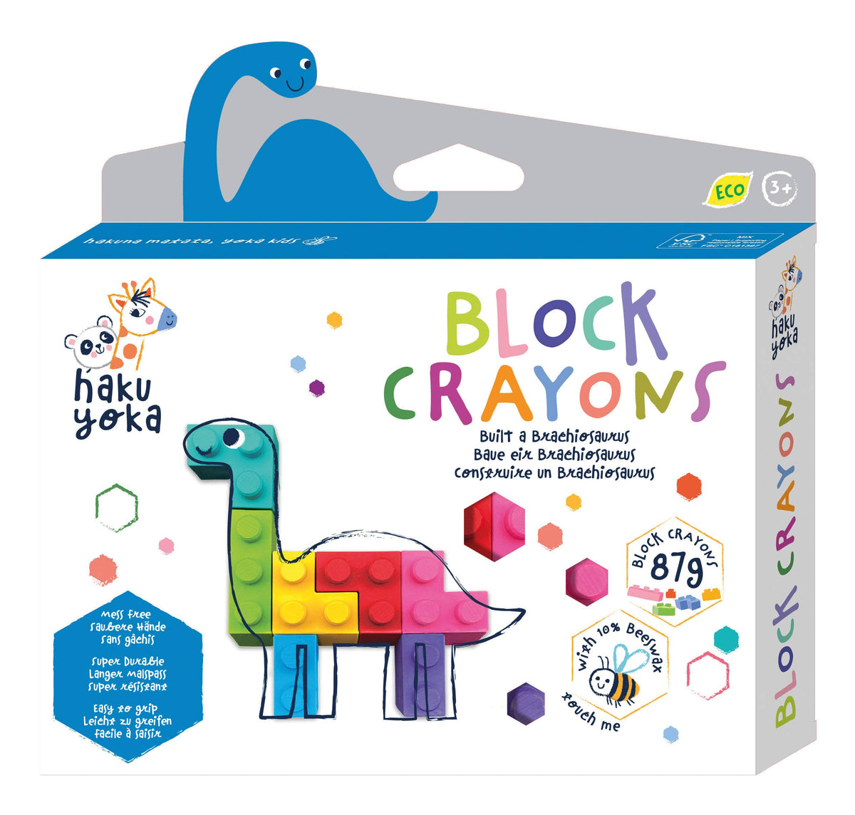 Haku Yoka - FULL Display Block Crayons, 9