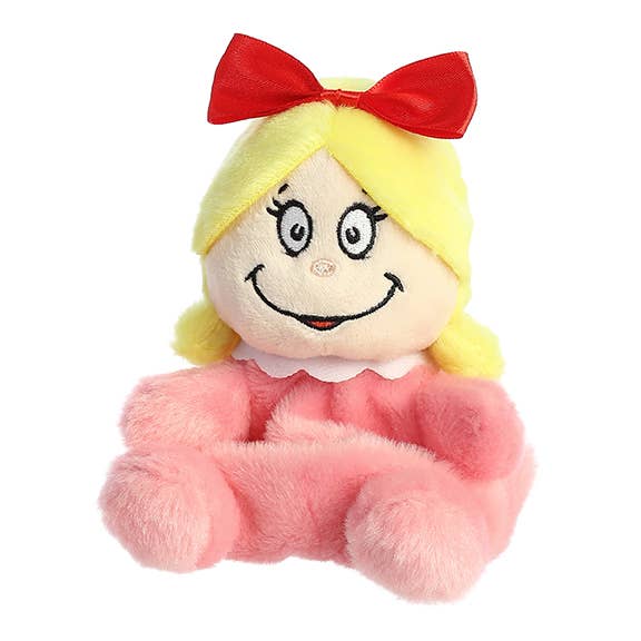 5" Plush Pal Cindy-Lou Who Grinch Palm Pals Stuffed Animal