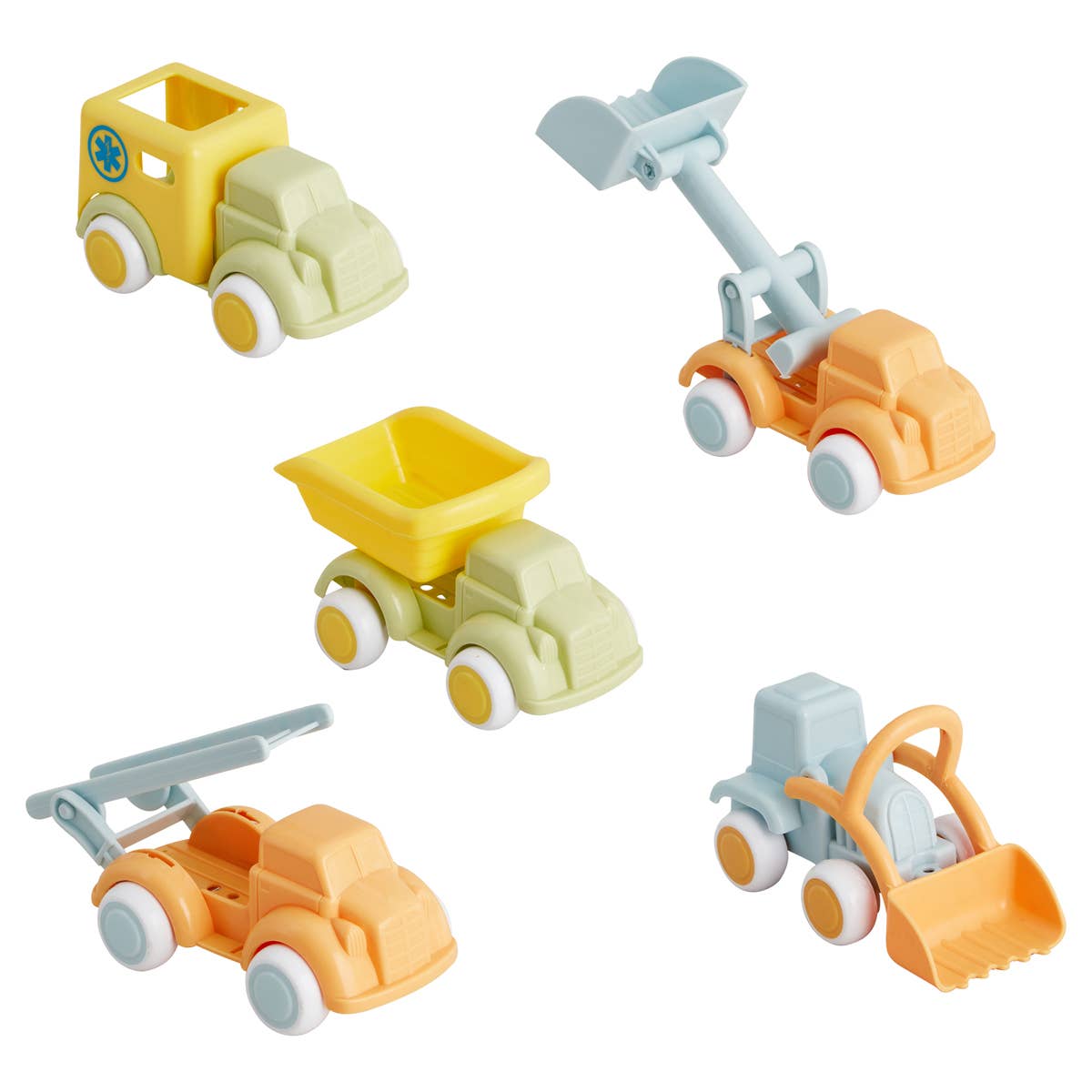 Eco Line FULL Display Maxi Trucks, 5 styles asstd. (16 pcs)