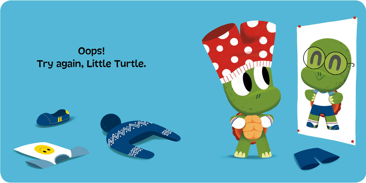 Little Turtle Tries Board Book