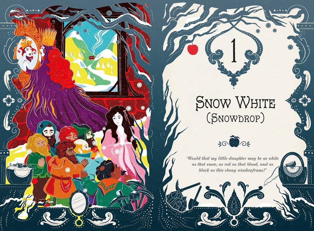 Snow White and Grimms' Fairy Tales MinaLima Edition