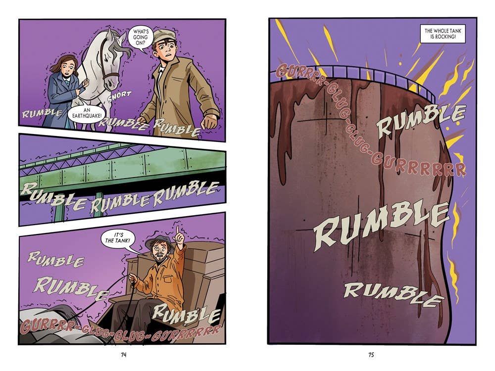 I Survived The Great Molasses Flood Graphic Novel #11