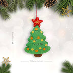 Felt Ornament Christmas Tree