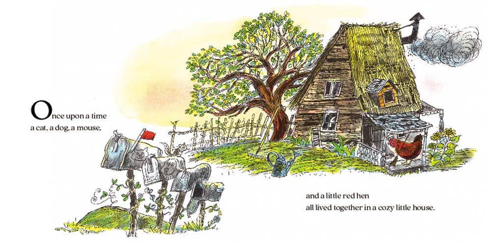 Little Red Hen Board Book, The: Paul Galdone
