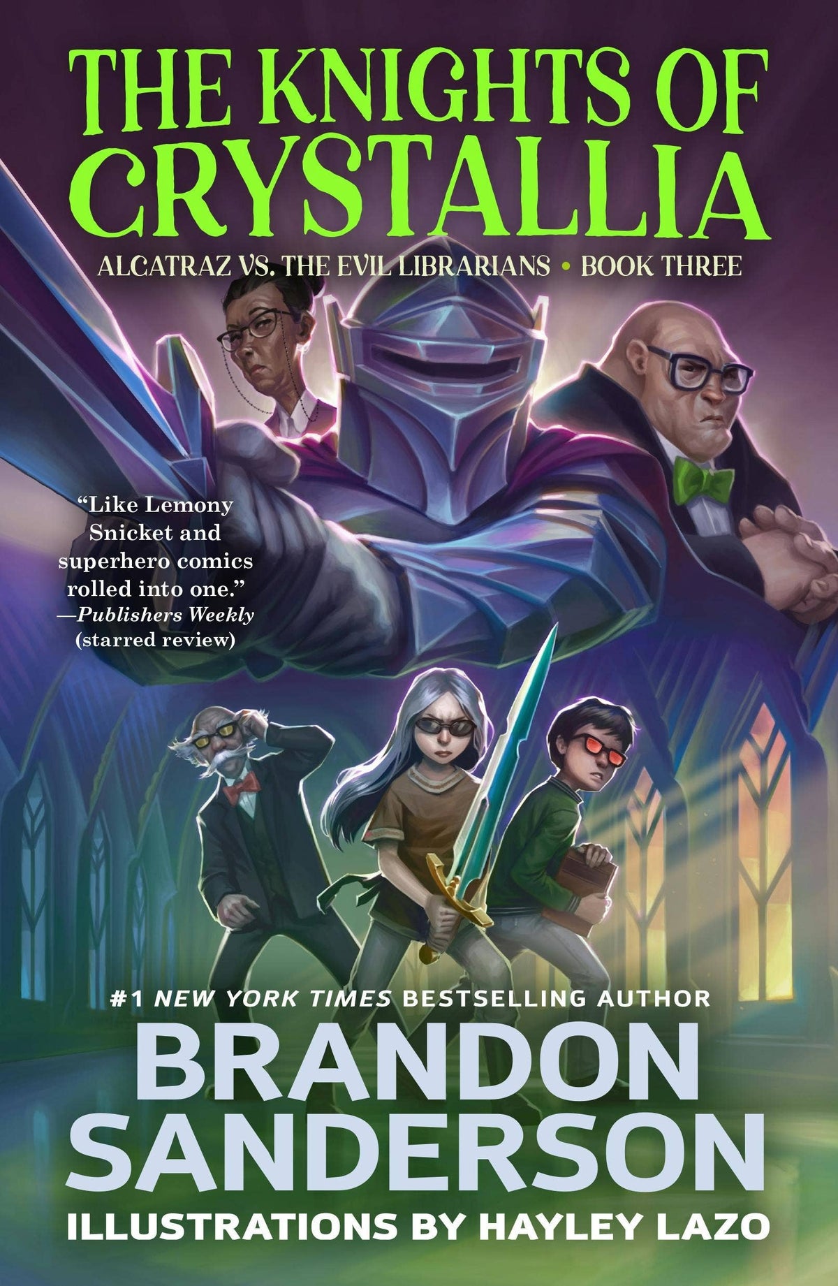 Knights Of Crystallia: Alcatraz Vs. The Evil Librarians