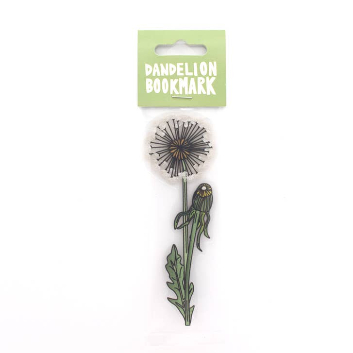 Dandelion Die Cut Bookmark