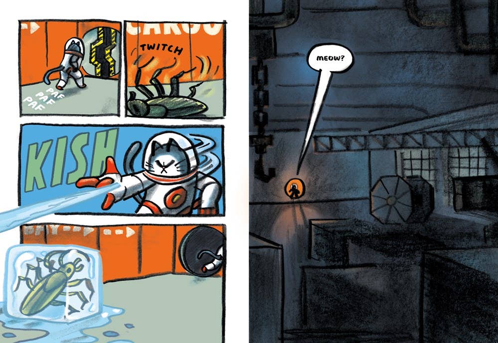 First Cat in Space and the Wrath of the Paperclip hardcover