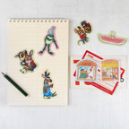 3P4 x Richard Scarry® - Mouse Bouquet Sticker