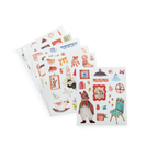 Box of 6 Coloring books (20 pages) w/150 stickers